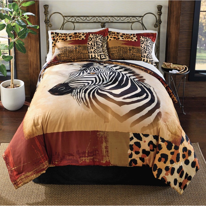 Zebra Comforter Set, , large