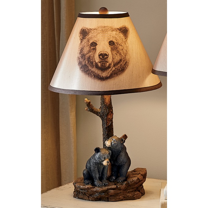 Woodland animal lamp on sale