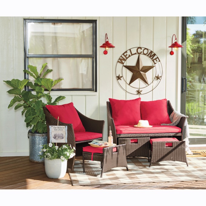 30" Welcome Star Wall Art, , large