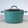 Rachael Ray Cook & Create 11-Piece Aluminum Cookware Set, Agave Blue, large