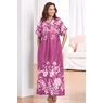 Trapunto Trim Caftan, , large