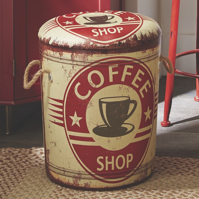 Coffee Storage Stool, , large