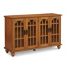 Arched Mission-Style TV Stand, , large