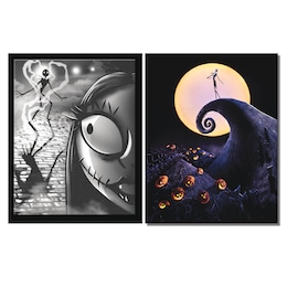 Nightmare Before Christmas Metal Wall Art, , large