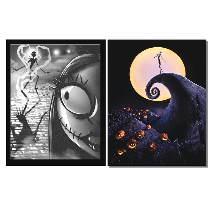 Nightmare Before Christmas Metal Wall Art, , large