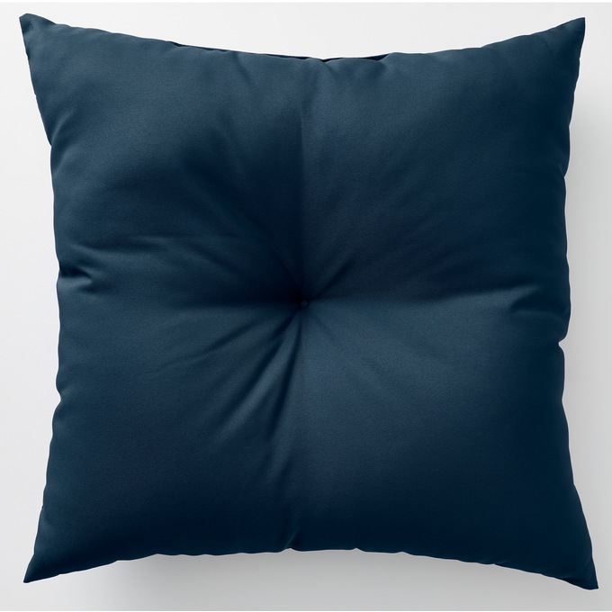 Button-Tufted Outdoor Pillow, , large