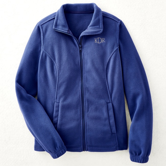Women's Personalized Fleece Jacket, , large