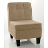 Tufted Parker Slipper Chair, , large