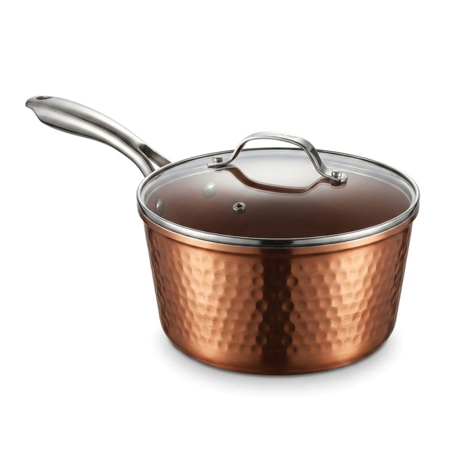 Gotham Steel Diamond 15-Piece Hammered Ceramic Cookware Set, , large