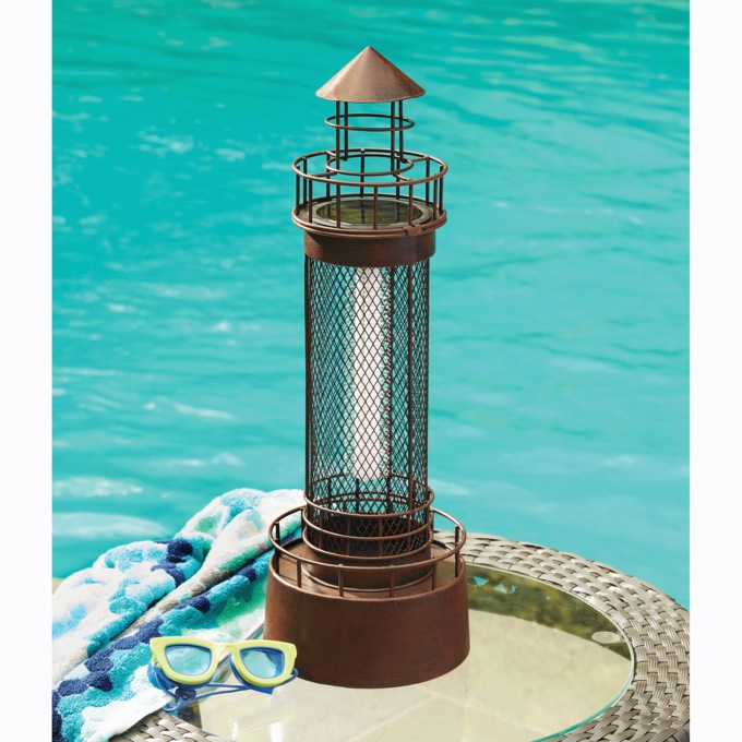 Solar Lighthouse Bug Zapper, , large