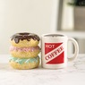Coffee and Donuts Magnetic Salt & Pepper Shakers, , large
