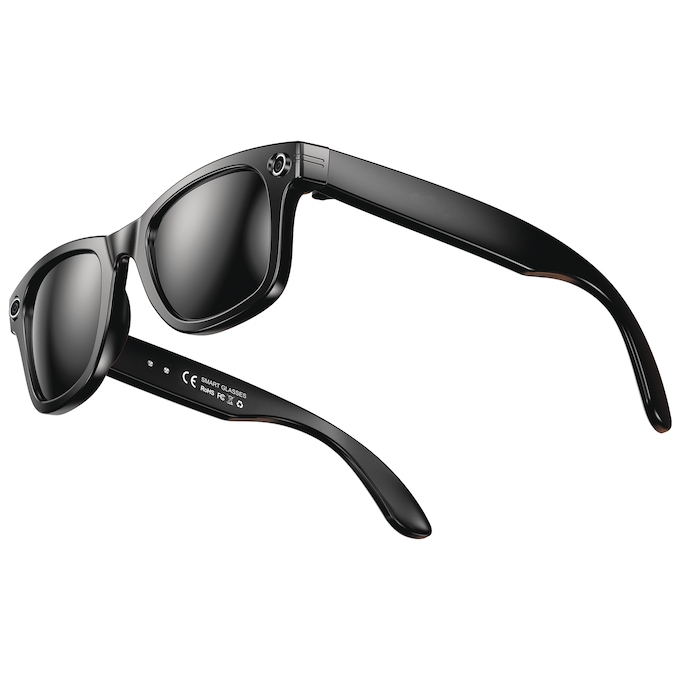 Intelligent Galaxy Smart Sunglasses, Black, large