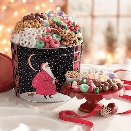 Santa&rsquo;s Snacks Tin, , large