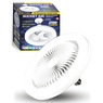 Bell+Howell 2100-Lumen Socket Air Fan Light, White, large