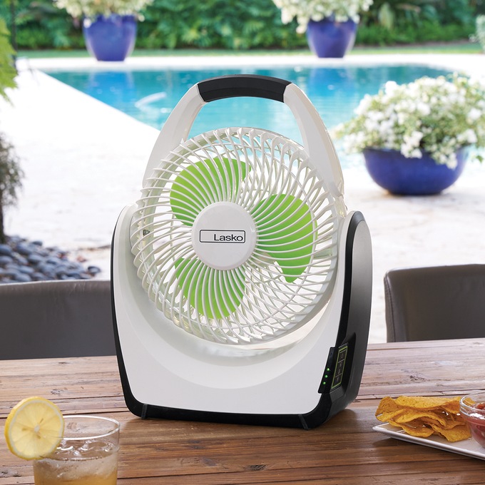 Lasko Outdoor Rechargeable Fan, , large