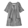 Women's Cotton Knit Tunic with Patch Pockets, , large