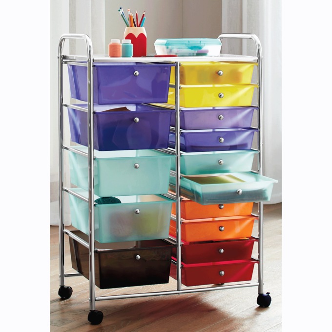 Colorful Storage Carts, , large