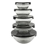 Ginny's 22-Piece Ceramic Cookware Set, Copper, large