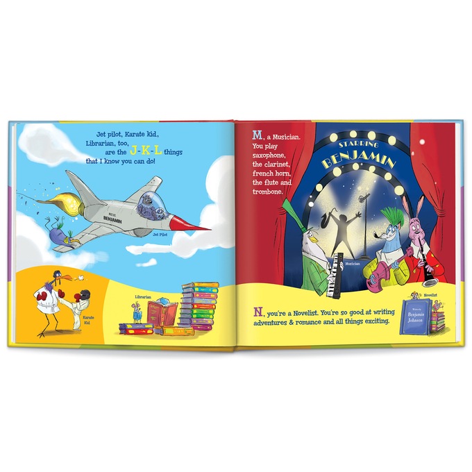 A-B-C What Can I Be Personalized Book, , large