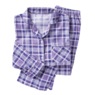 Cozee Corner Printed Flannel Pajamas, , large