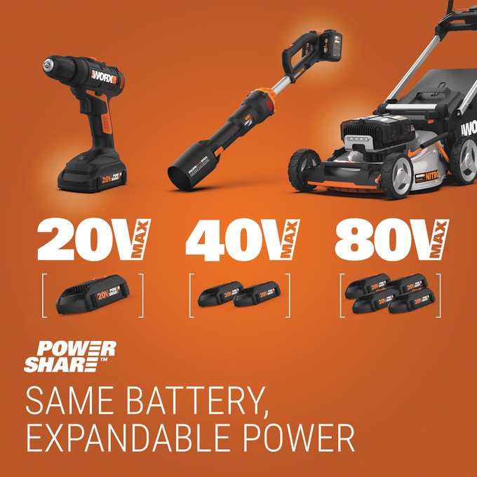 Worx 20-Volt 3/8" Drill/Driver, , large