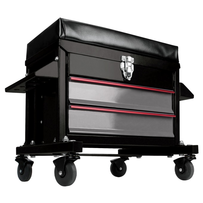 Rolling Seat Toolbox by Performance Tool, , large