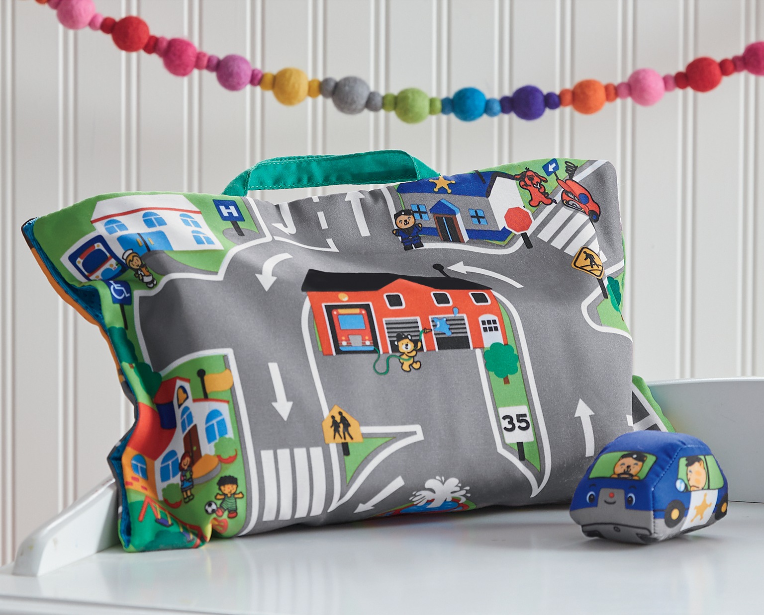 melissa and doug take along town play mat