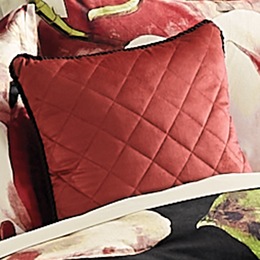 Magnolia Velvet Accent Pillow, , large