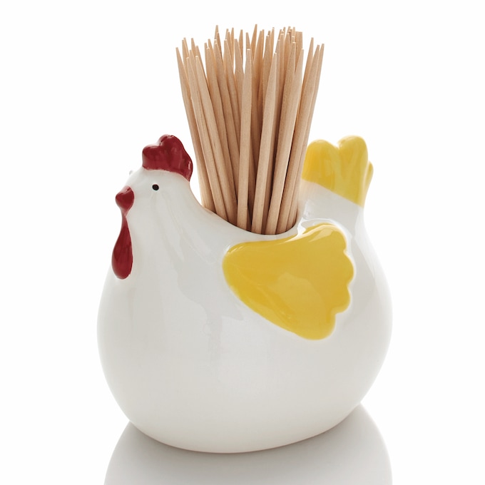 Rooster Toothpick Holder, , large