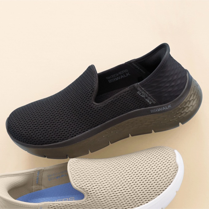 Skechers Women's Slip-ins Gowalk Flex Relish Slip-on, Black, large