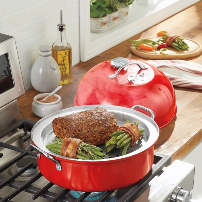 Nordic ware stovetop smoker top
