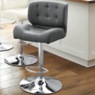 Bridger Adjustable Swivel Bar Stool, , large