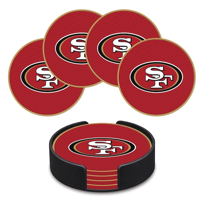 Set of 4 NFL Coasters, , large