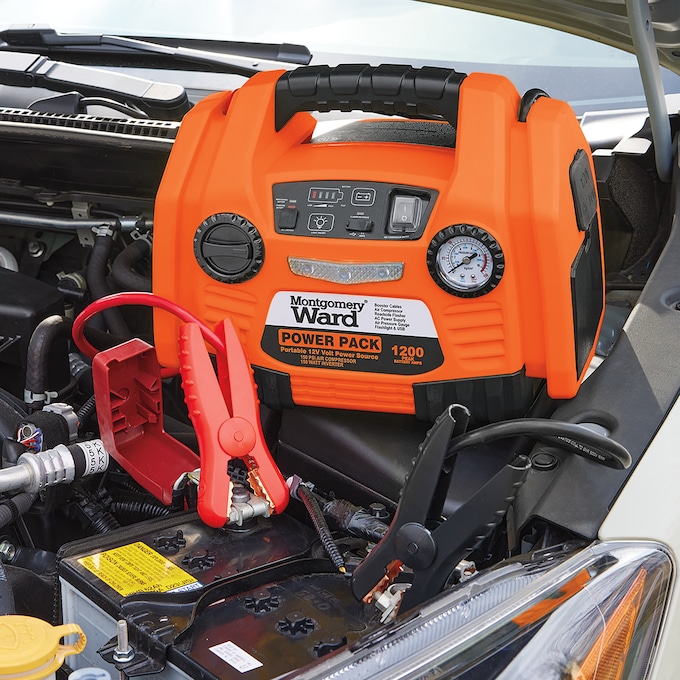 Montgomery Ward 7-in-1 Power Station, Orange, large