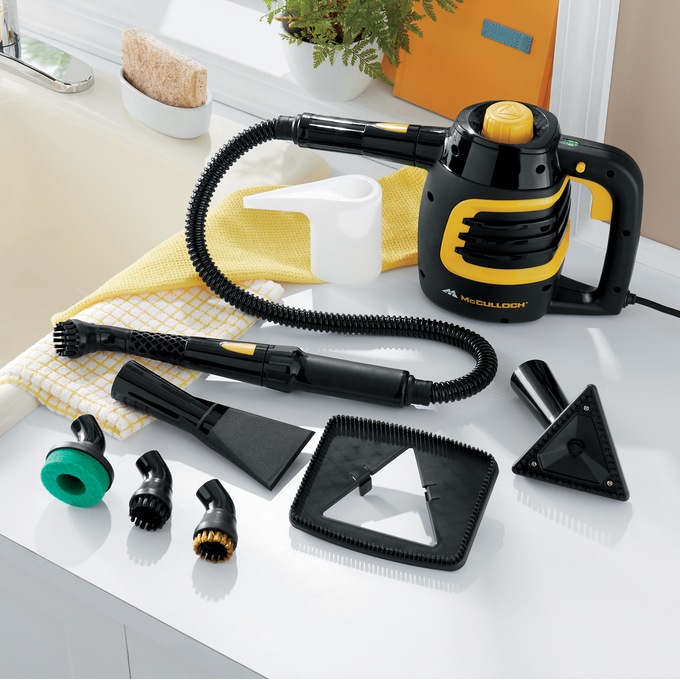 McCulloch Handheld Steamer Set, , large