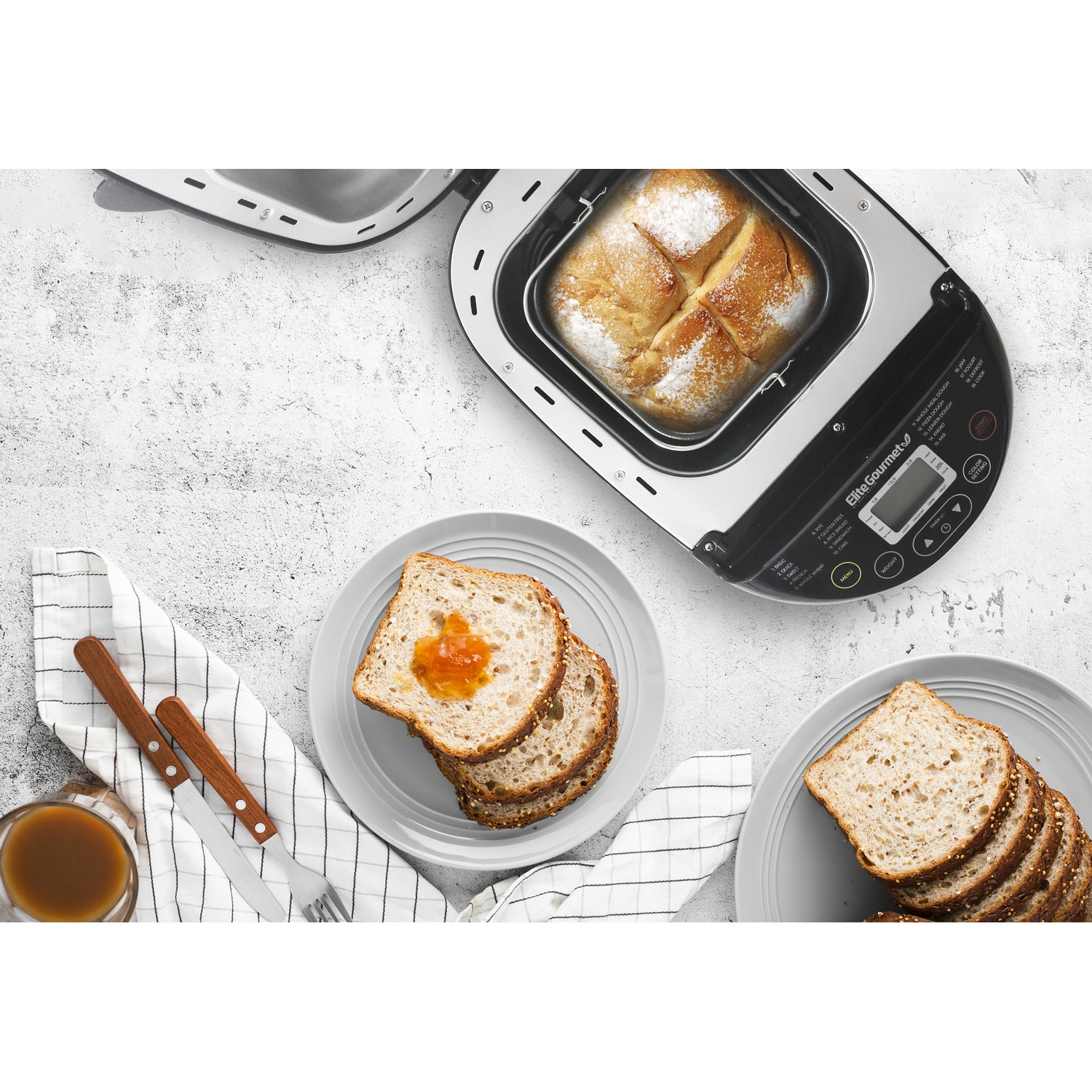 Elite Gourmet Prog Bread Maker Ginny S