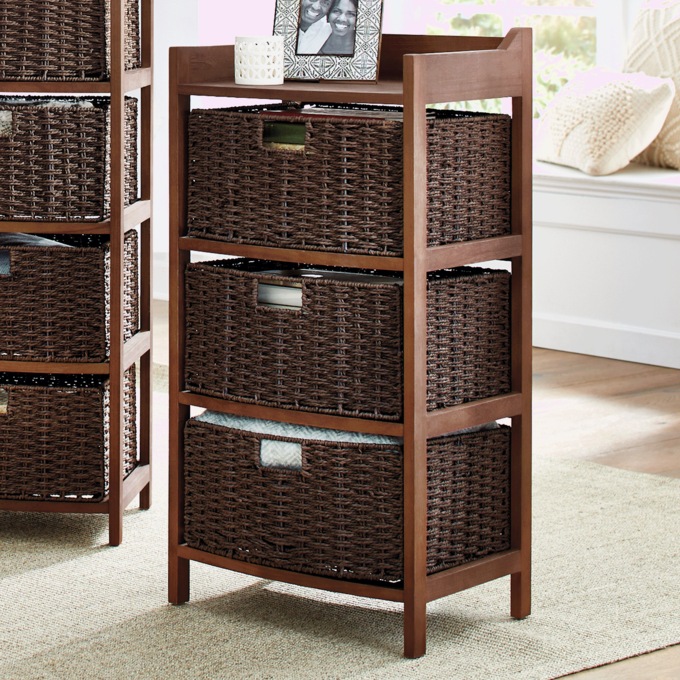 3-Basket Curved Cabinet, , large