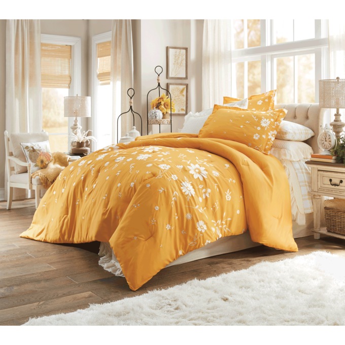 Avery 3-Piece Embroidered Comforter Set, , large