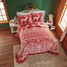 Fair Isle Chenille Bedspread, , large