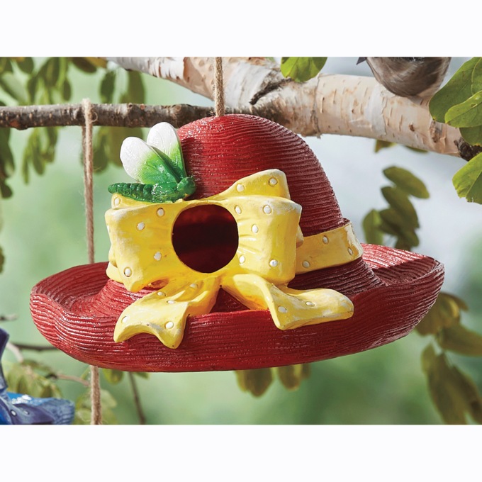 Fancy Hat Birdhouse, , large