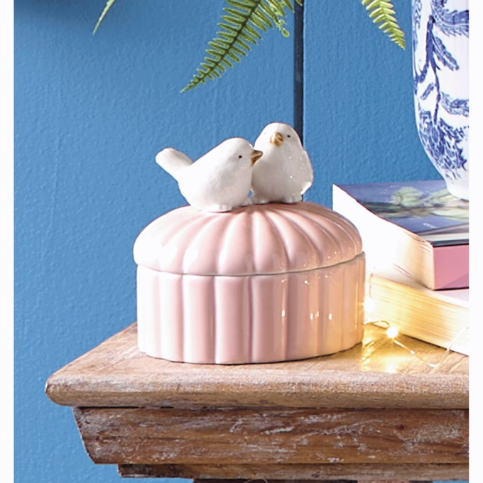 Birds Trinket Box, , large