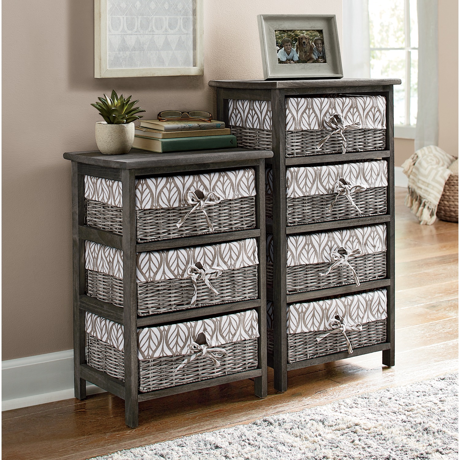 Harper Storage Basket Tower Ginny's