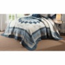 Charlotte Embroidered Floor-Length Quilt, , large