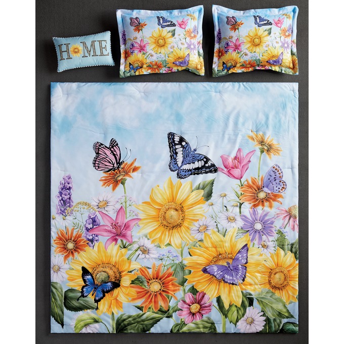 Butterfly Garden Comforter Set, , large