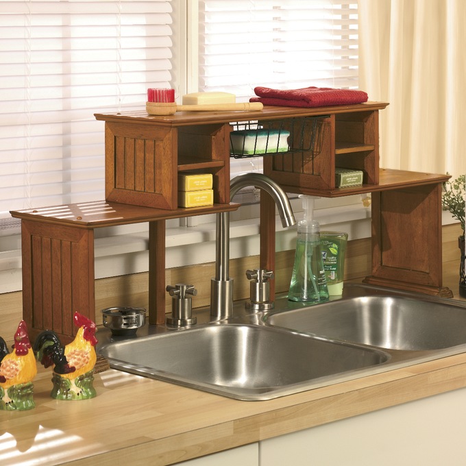 over the sink shelf kitchen