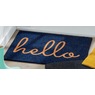 Hello Indoor/Outdoor Coir Mat - 20" X 30", , large