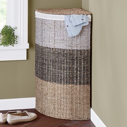 Corner Laundry Hamper, , large