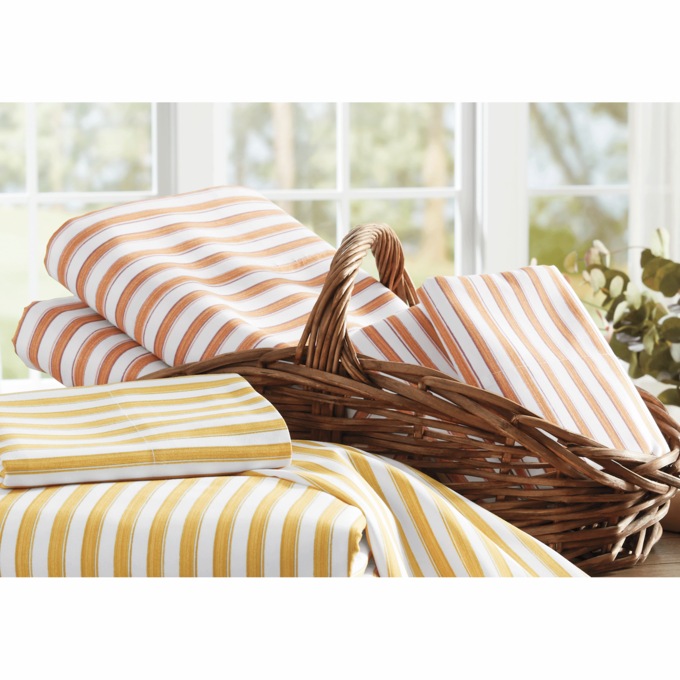 Fall Stripe Sheet Set, , large
