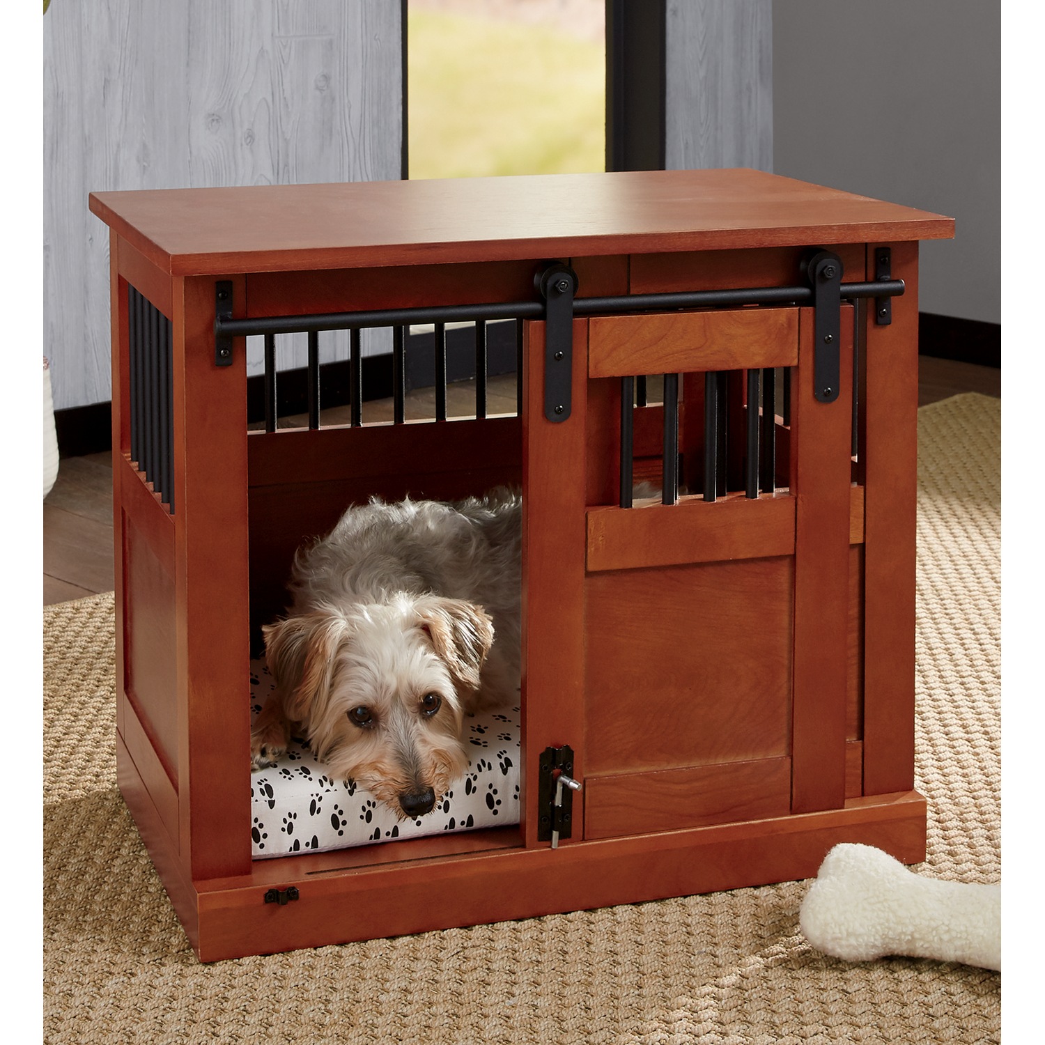 Barn Door Large Pet Crate Ginny's