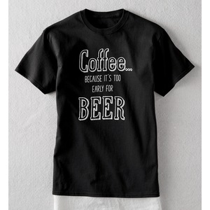 Coffee and Beer Tee, , large